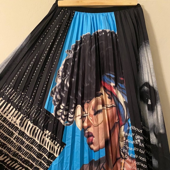 ⚜️Fashion faces accordion pleated skirt! - Picture 6 of 8